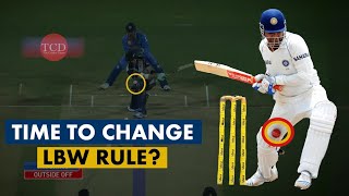 Time to change the Leg Before Wicket LBW rule Evolution of LBW in cricket explained [upl. by Fisher]