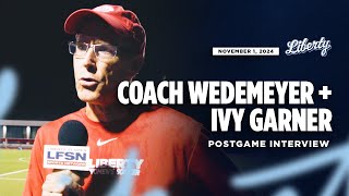 Coach Wedemeyer amp Ivy Garner Talk About The Win Over KSU [upl. by Ijat]