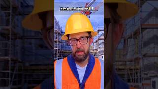 Part 135  work smarter not harder👷💡workers construction work smart job viralvideo shorts [upl. by Sordnaxela]