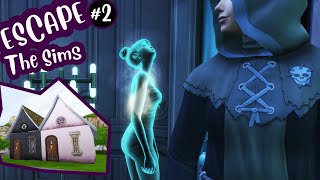 Escape The SIMS 2 Two Houses One Ghost and a DEATH  The Sims 4 Life and Death Pack Letsplay [upl. by Dulcea519]