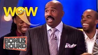 Funny Answers amp Moments On Family Feud With Steve Harvey [upl. by Zakaria]