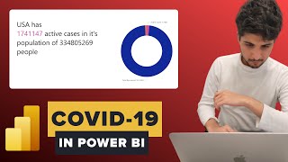 Analyzing COVID19 with Microsoft Power BI  Beginner Friendly Tutorial [upl. by Oremo]