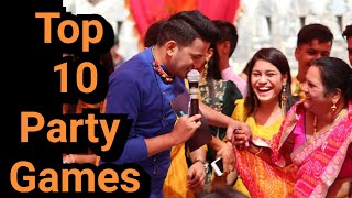 10 Fun amp Easy Party Games for Adults Best Party Games  Couple Games  games online zoom Games [upl. by Drandell286]