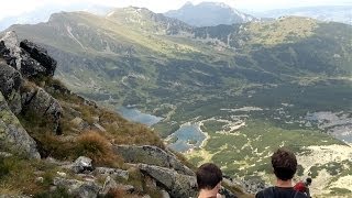 KOŚCIELEC  Czarny szlak na szczyt bardzo trudny i niebezpieczny 18082012 Tatry [upl. by Isabelle38]