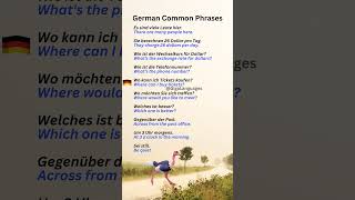 German Common Expressions Part 22 LearnGerman GermanPhrases [upl. by Shayla]