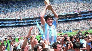 Maradona Todos los goles en la Selección Argentina [upl. by Sholom]