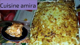 مكرونة الكفتة بالبشاميل recettes de gratin de pâtes [upl. by Lovmilla]