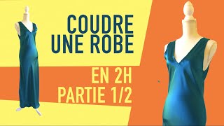 ✅ COUDRE UNE ROBE en 2 heures 👗 BONNES ASTUCES 👍 [upl. by Vidovik]