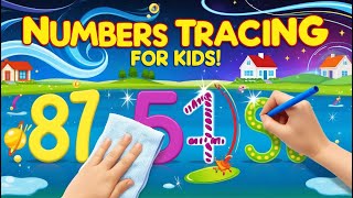 Numbers Tracing for Kids Learn to Count from 1 to 20  Fun Educational Game for Kids  GoKids [upl. by Yeliah]