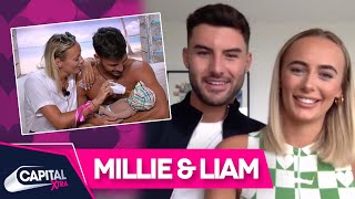 Love Islands Millie amp Liam On Baby Plans And Moving In  Capital XTRA [upl. by Isdnyl]