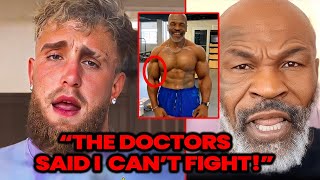 AN ANGRY Mike tyson reacts to JAKE PAULS FAKE INJURY TO AVOID THEIR FIGHTpress conference 2024 [upl. by Zweig243]