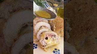 INVOLTINI DI LONZA ripieni di prosciutto e formaggio cotti al forno lericettedigessica [upl. by Mckale]