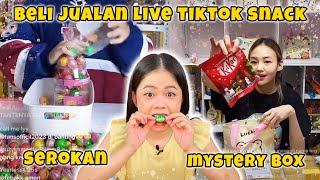 BELI LIVE TIKTOK JUALAN SNACK SEROKAN [upl. by Asssilem]