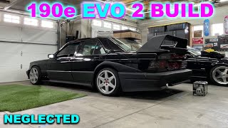 My Mercedes 190e EVO 2 is a disaster Duraflex body kit [upl. by Aillemac535]