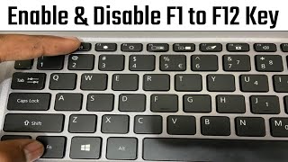 F1 to F12 Function Keys Enable or Disable  Keyboard Multimedia Keys  Humsafar Tech [upl. by Ennoval65]