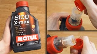 Motul 8100 Xmax 0W40 Jak wygląda oryginalny olej [upl. by Puiia]