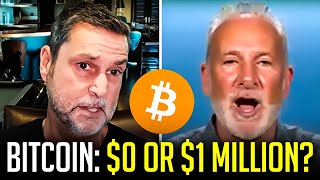 Raoul Pal vs Peter Schiff Heated Bitcoin Debate [upl. by Nitneuq]