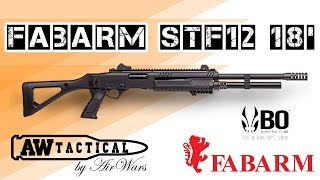 Страйкбольный дробовик FABARM STF12 18 INCH RESSORT SPRING SHOT arsoft LR3000 [upl. by Chappelka]