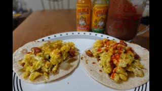 Cook with me  Breakfast tacos amp powderless rich creamy hot chocolate FROM SCRATCH [upl. by Scrope]