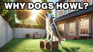 Why do dogs howl [upl. by Yuht]