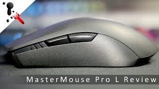 Cooler Master MasterMouse Pro L Review [upl. by Etom]