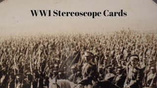 WW1 stereoscope cards [upl. by Hastie]