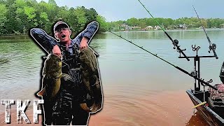 THE MOST INSANE DAY OF CATFISH FISHING EVER [upl. by Aihsenyt]