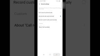 how to set up automatic call recording in vivo y 20 mobile tech viralshort smartphone setting [upl. by Alleuqcaj]