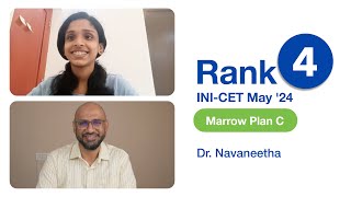 From Rank 30000 to Rank 4 in INICET May 24  Dr Navaneetha shares her strategy with Dr Abbas [upl. by Assecnirp]