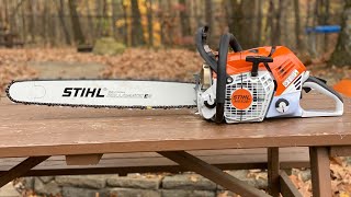 936 STIHL MS 500i MOST Anticipated CHAINSAW Ever FUEL INJECTED Does it live up to all the Hype [upl. by Coucher482]