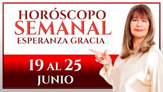 HORÓSCOPO DEL 19 AL 25 DE JUNIO  ESPERANZA GRACIA [upl. by Veronika]