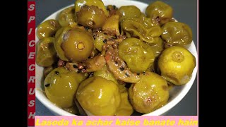 Lasoda ka achar recipe  Lasoda achar kaise banate hain  Lasoda pickle recipeshort video [upl. by Alleras]