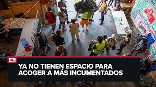 Migrantes saturan los albergues de Tijuana [upl. by Ezana]