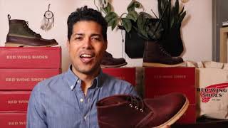 Red Wing Work Chukka 3141 in Briar Oil Slick Leather [upl. by Nogaem820]