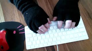 ASMR Typing Keyboard  No talking  19 minutes No49 [upl. by Anneres]