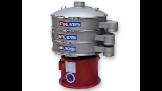 New 30quot Two Deck Gyroscreen Vibratory Separator Screener Sifter Stainless Steel [upl. by Nyssa]