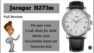 Jaragar H273M  A decent vintagelook automatic watch [upl. by Yung]