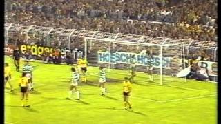 Borussia DortmundCeltic Glasgow UEFA CUP 8788 BvB 09 Westfalenstadion [upl. by Maureen]