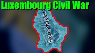 Luxembourg breaks into Civil War  Hearts of Iron 4 [upl. by Rafter]