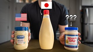 Japanese Mayo vs American Mayo Whats the Difference Recipes  More [upl. by Eveleen]