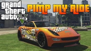 GTA 5  Pimp My Ride 114  Dewbauchee Massacro Racecar  Car Customization [upl. by Naeruat]