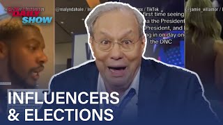 Lewis Black Wants to Know Why the Hell Influencers Are Getting into Politics  The Daily Show [upl. by Hsak845]