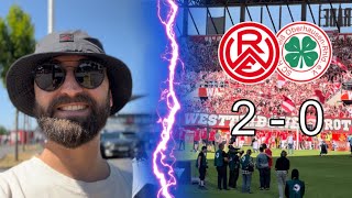 NIEDERRHEINPOKAL FINALE  STADIONVLOG  RWE VS RWO [upl. by Neiht]