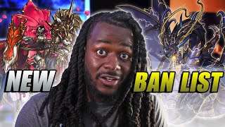 Konamis NEW Yugioh Ban List is INSANE [upl. by Earas715]