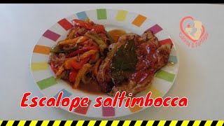 Escalope saute en bouche ou Saltimbocca comment faire  Allez rendezvous en cuisine [upl. by Lemraj154]