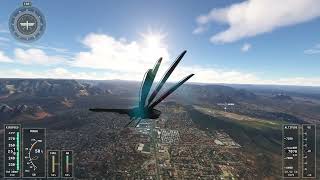 MSFS Fly Ornithopter around Sedona [upl. by Harman472]