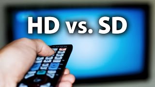 HD vs SD  High  Standard Definition Comparison Video amp Explanation [upl. by Yrral]