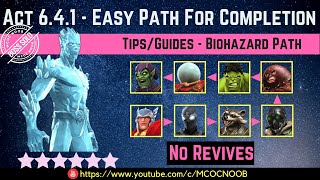 MCOC Act 641  Easy Path For Completion  TipsGuide  No Revives  Story quest [upl. by Fontes954]