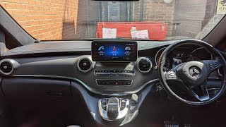 Mercedes VClass W447 1025quot Multimedia Android Stereo Upgrade with Apple CarPlay amp Android Auto [upl. by Parthinia]