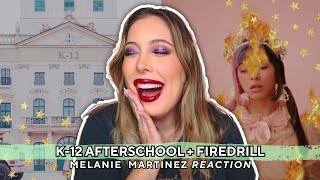 k 12 afterschool  firedrill melanie martinez reaction  music amp makeup [upl. by Hittel]